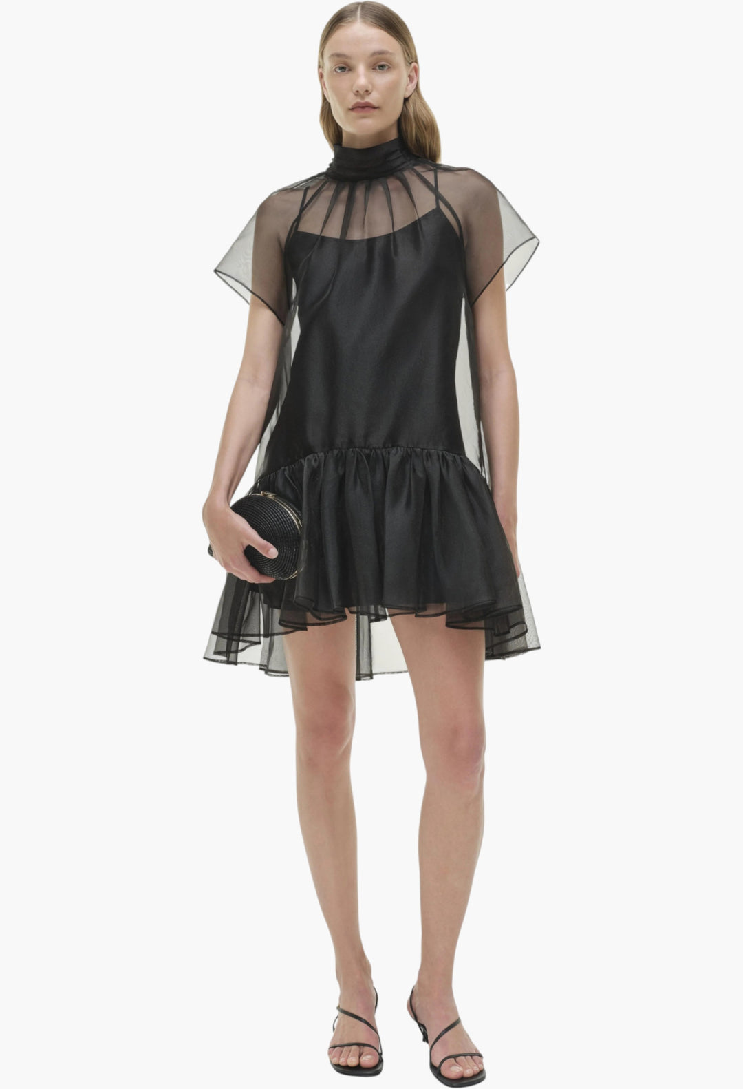 Beaux Organza Dress - GLAM MODA