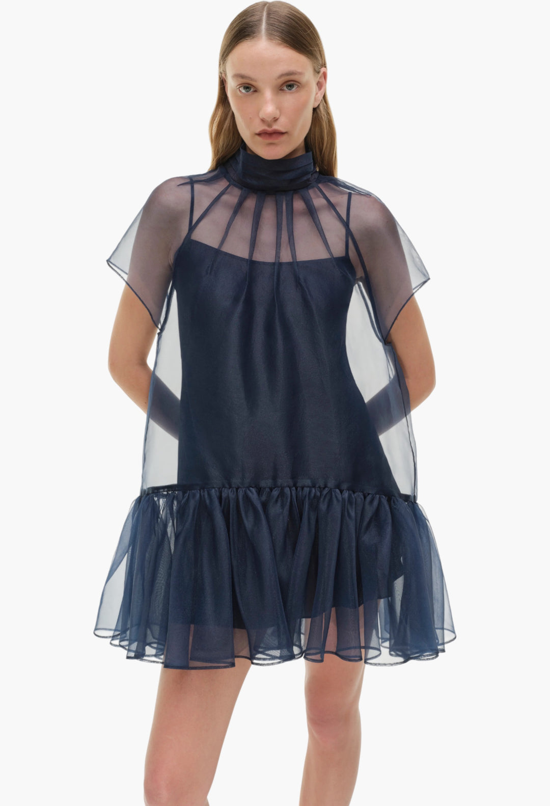 Beaux Organza Dress - GLAM MODA