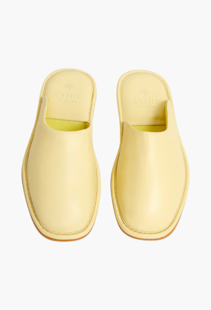 Bedroom Slippers - Butter Yellow - GLAM MODA