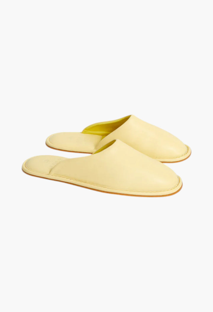 Bedroom Slippers - Butter Yellow - GLAM MODA