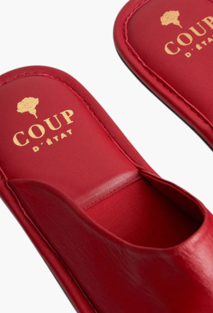 Bedroom Slippers - Red - GLAM MODA