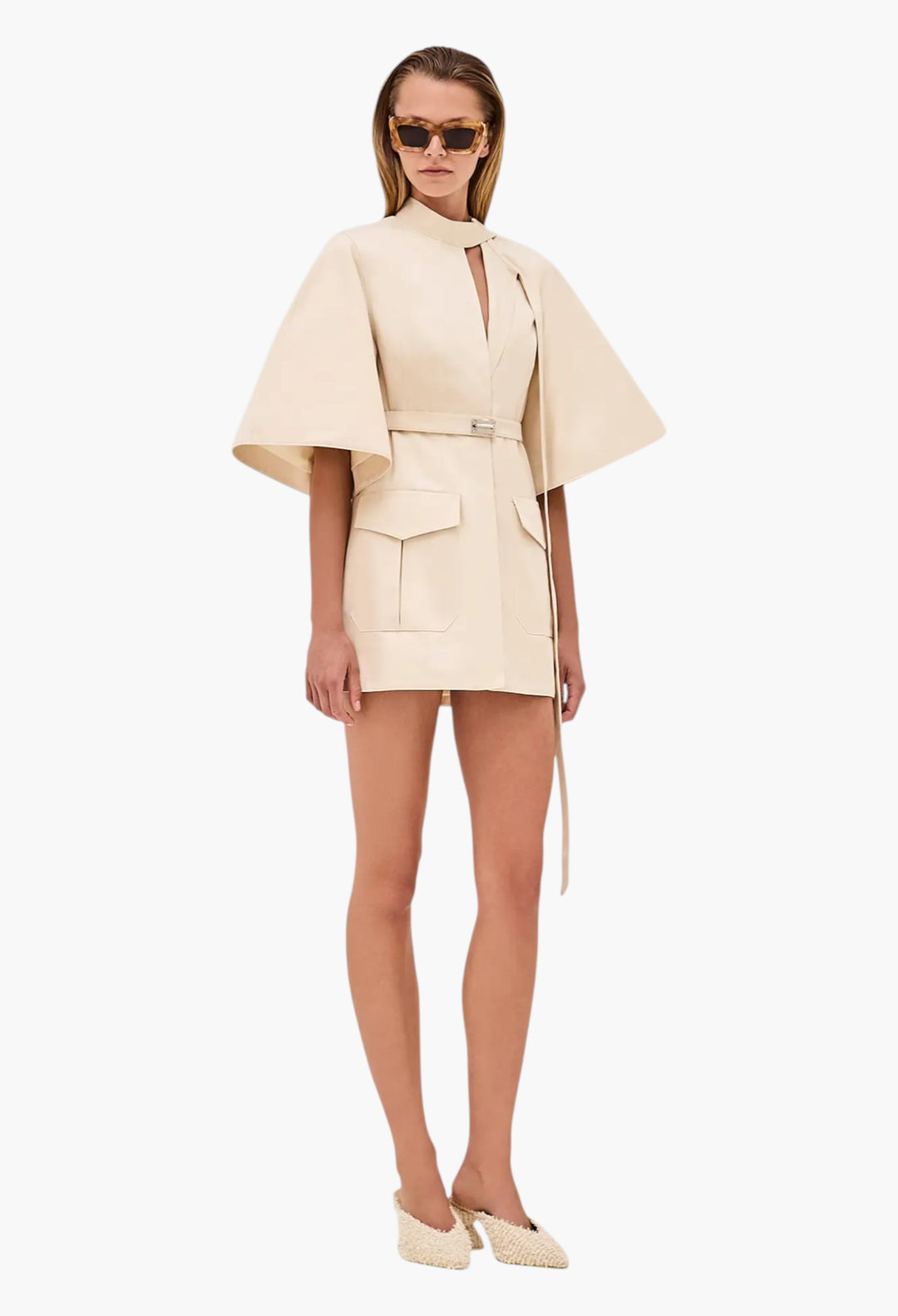 Beige - Corya Dress - GLAM MODA