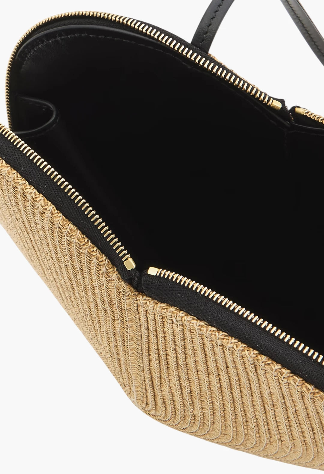 Le Coeur suede and leather shoulder bag