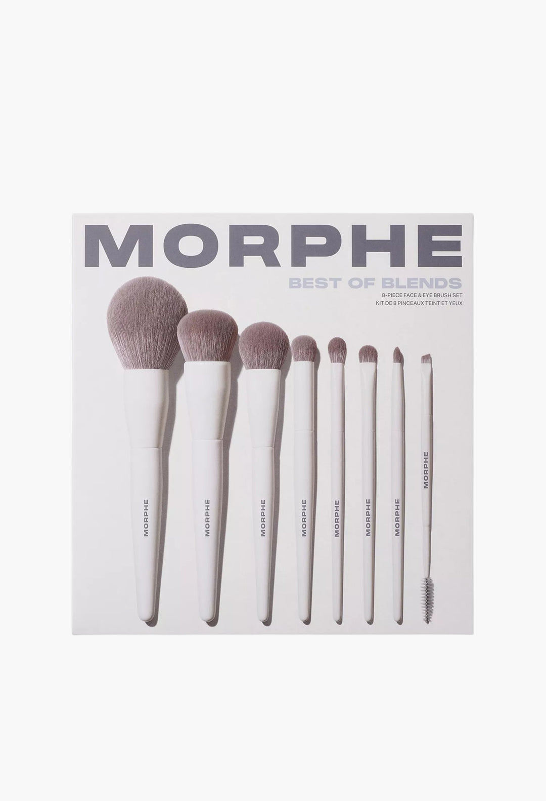 Best Blends 8-piece Face Eye Brush Set - GLAM MODA