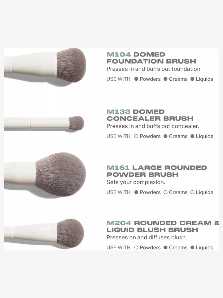 Best Blends 8-piece Face Eye Brush Set - GLAM MODA