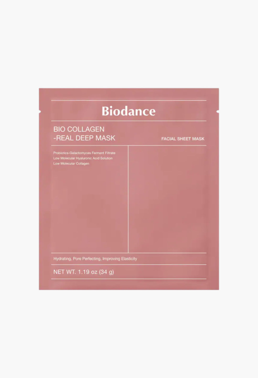 Bio Collagen Real Deep Mask for Pore Minimizing & Firming Care - GLAM MODA