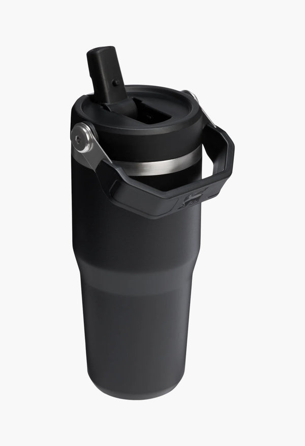 Black 2.0 - The Iceflow™ Flip Straw Tumbler | 14 OZ