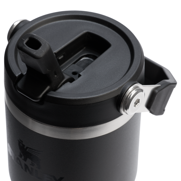 Black 2.0 - The Iceflow™ Flip Straw Tumbler | 14 OZ