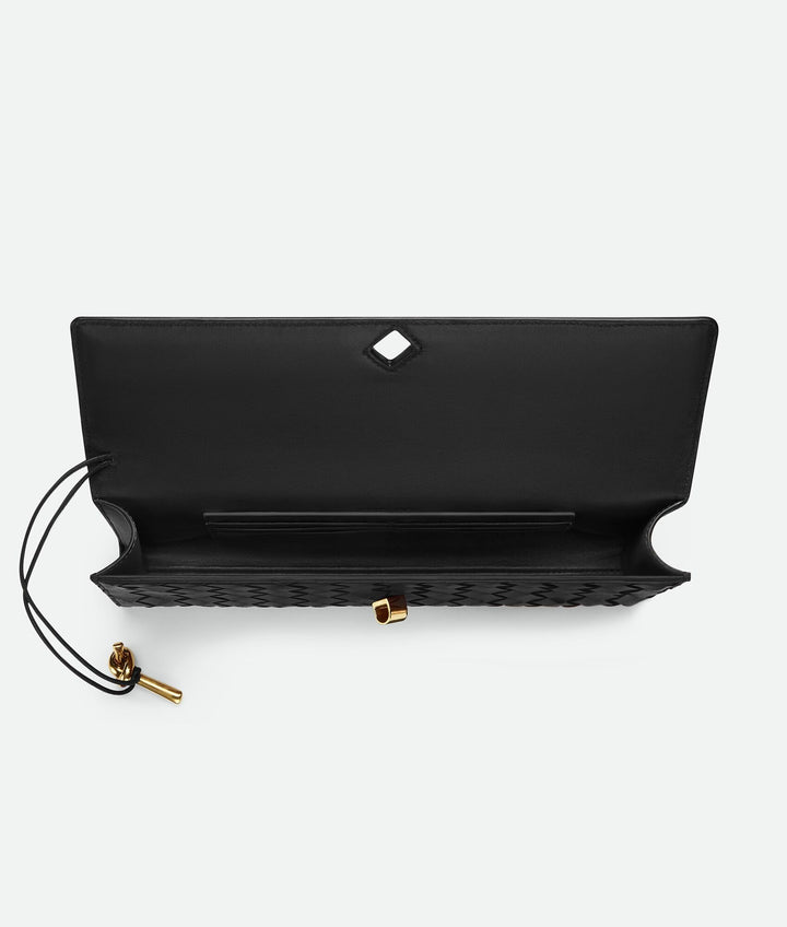 Black - Andiamo Clutch - GLAM MODA