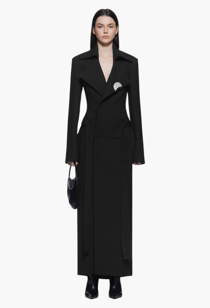 Black - Arwen Coat - GLAM MODA