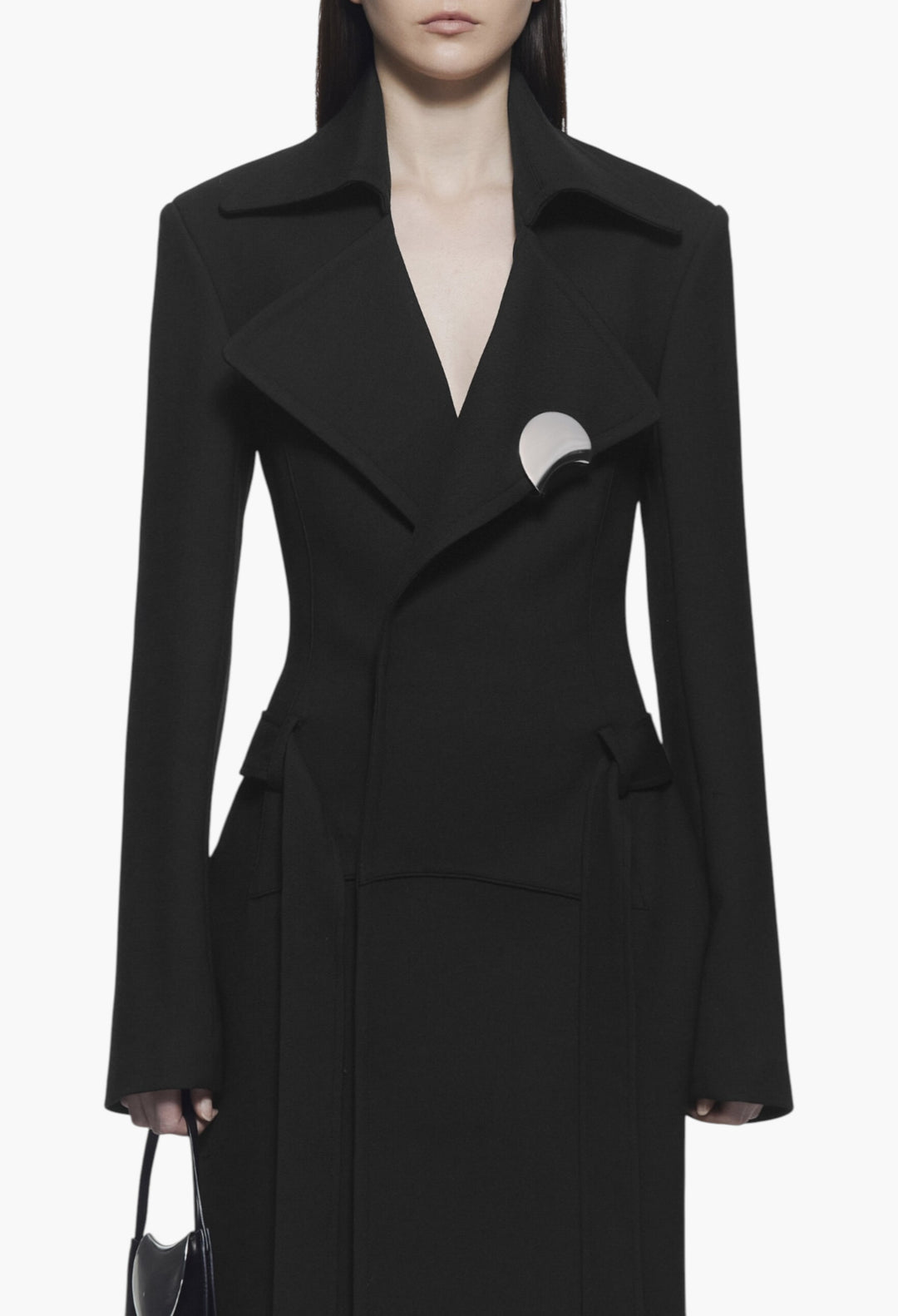 Black - Arwen Coat - GLAM MODA