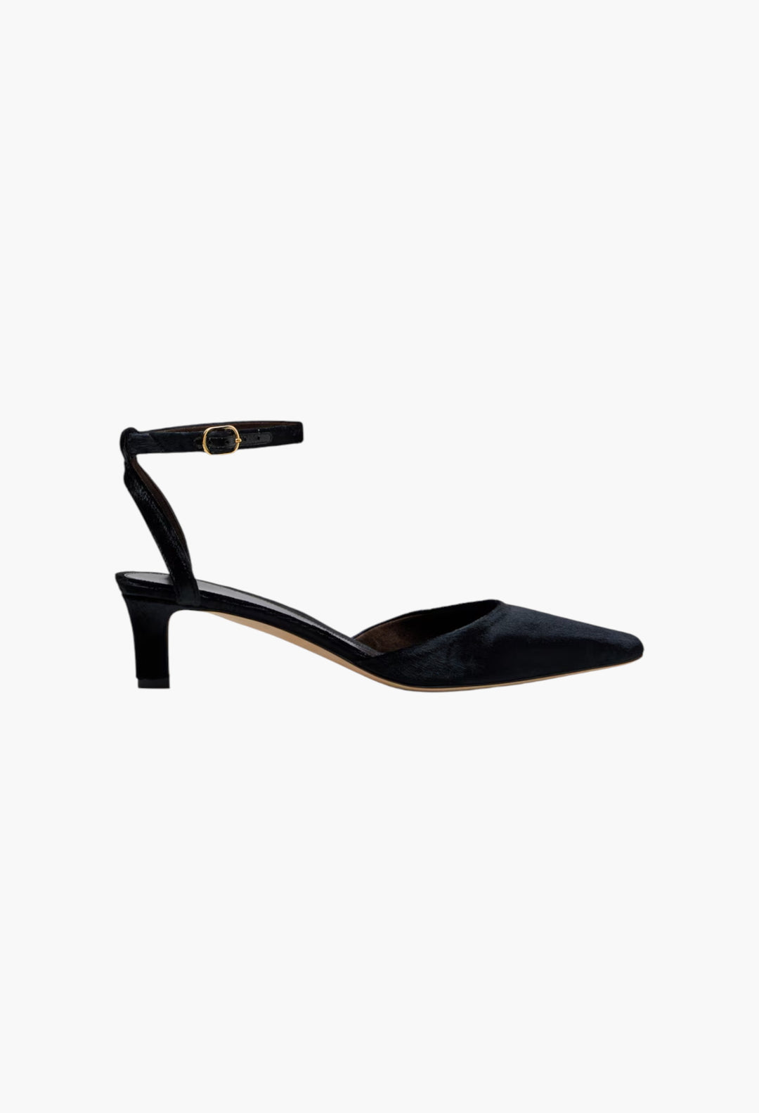 Black - Carla 45 Velvet Pumps - GLAM MODA