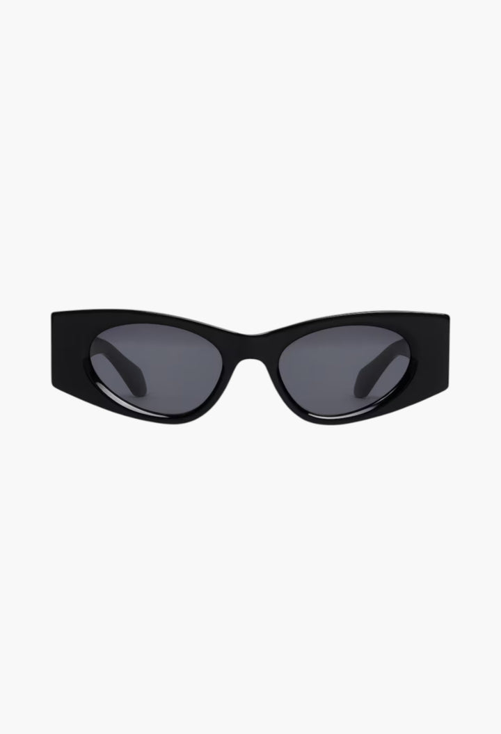 Black - Cat Eye Sunglasses - GLAM MODA