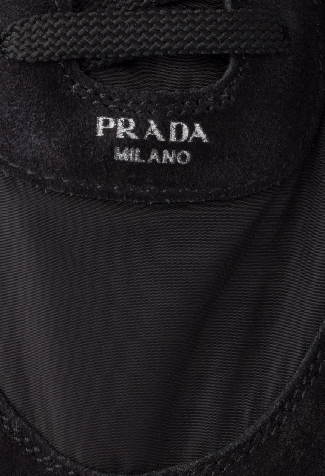 Black - Collapse Re-Nylon And Suede Sneakers - GLAM MODA