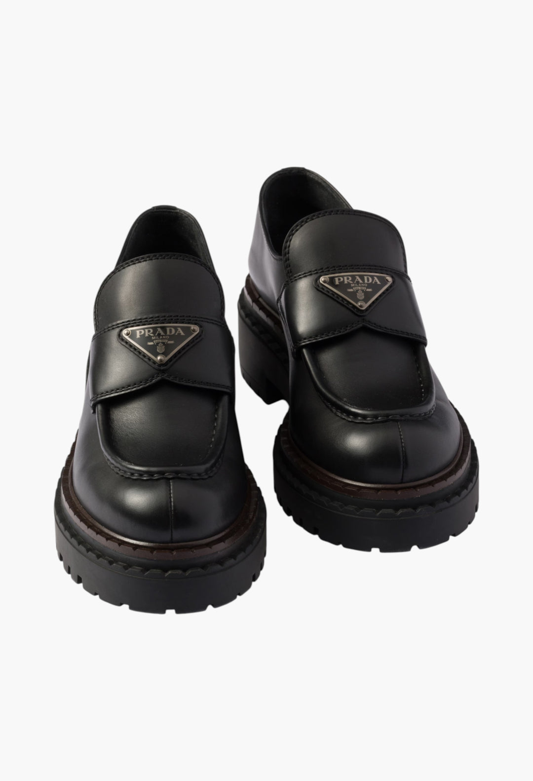 Black - Double Chocolate Leather Loafers - GLAM MODA