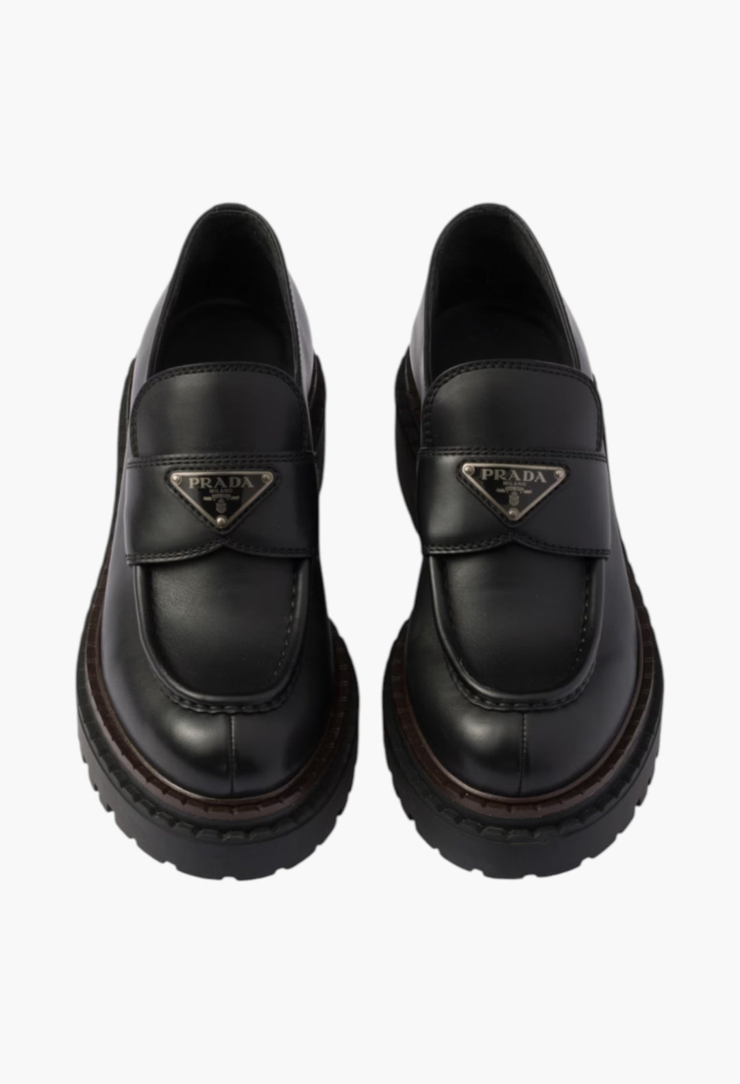 Black - Double Chocolate Leather Loafers - GLAM MODA