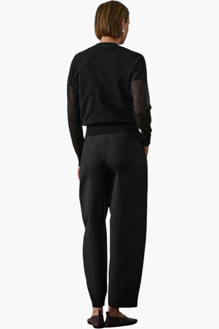 Black - Etretat Cardigan  Sheer Knit Cardigan - GLAM MODA