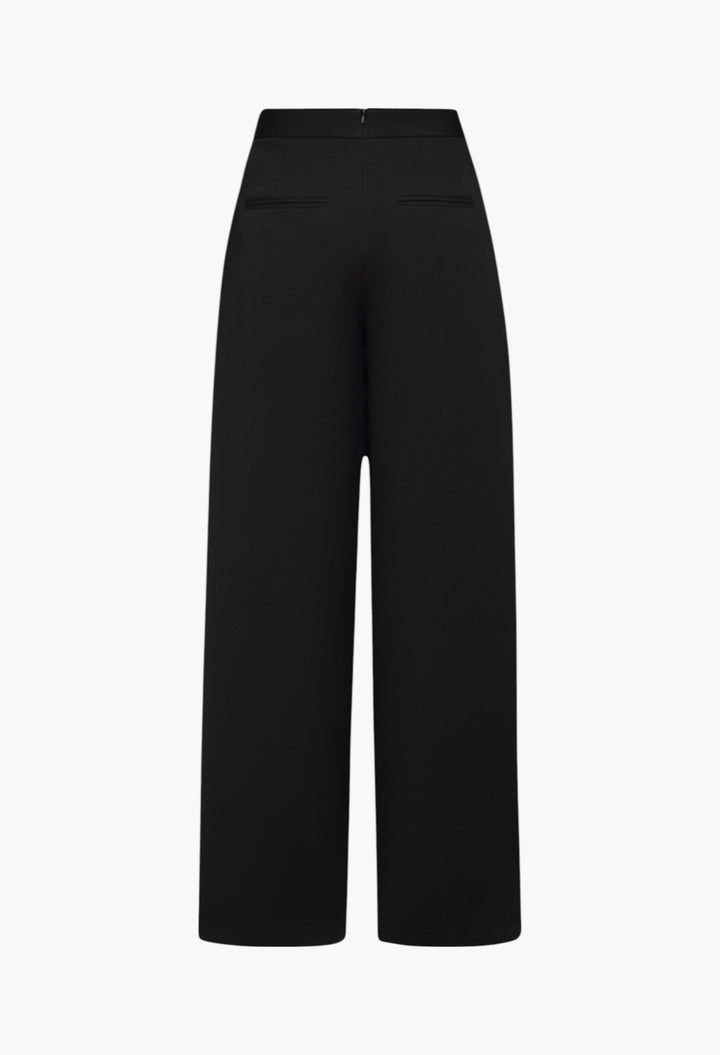 Black - Hida Trousers - GLAM MODA