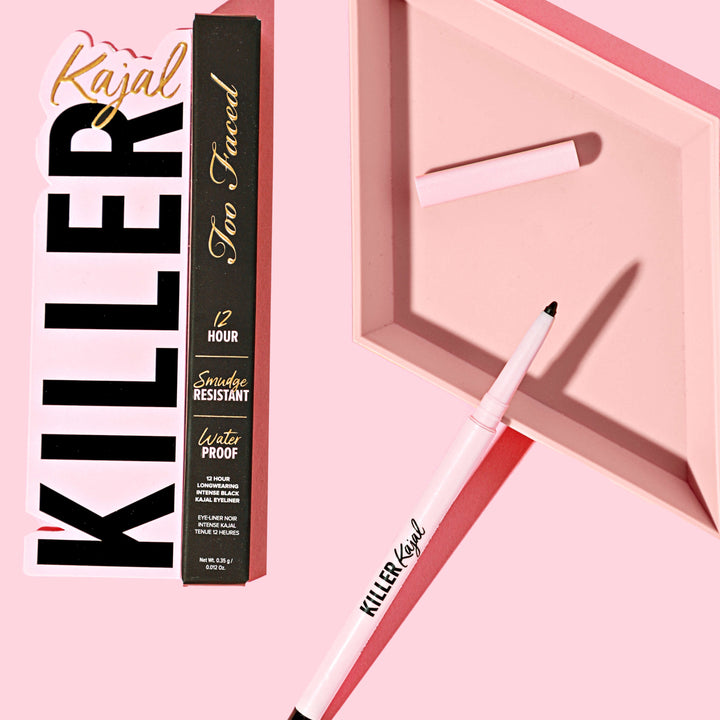 Black - Killer Kajal Intense Eyeliner - GLAM MODA