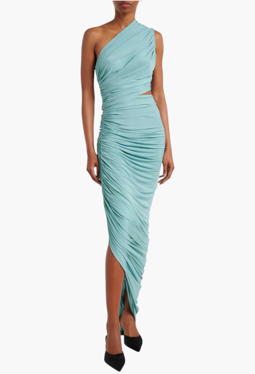 Black - Le Cœur 3D 55 Satin Mules - GLAM MODA