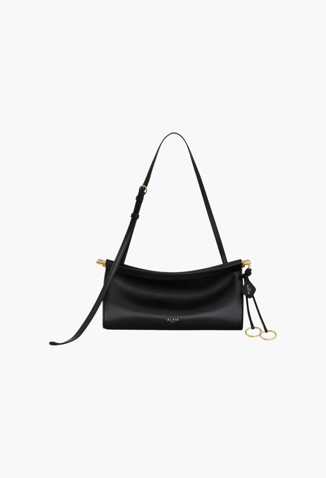 Black - Le Click East West Small Bag In Leather - GLAM MODA