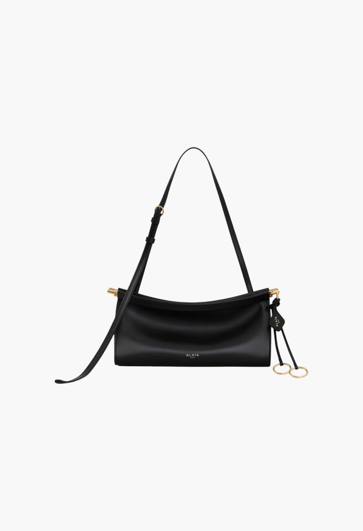 Black - Le Click East West Small Bag In Leather - GLAM MODA