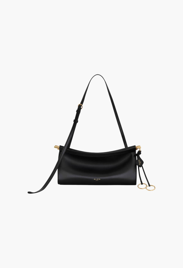 Black - Le Click East West Small Bag In Leather