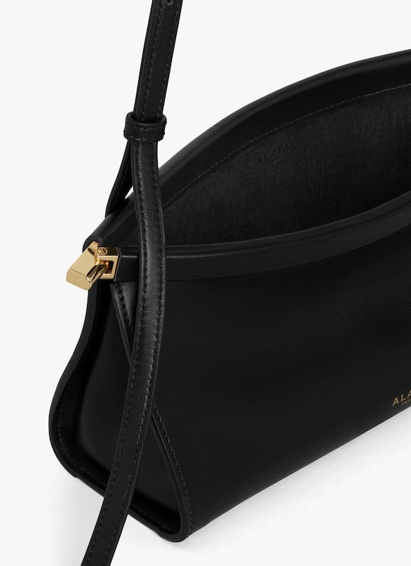 Black - Le Click East West Small Bag In Leather - GLAM MODA