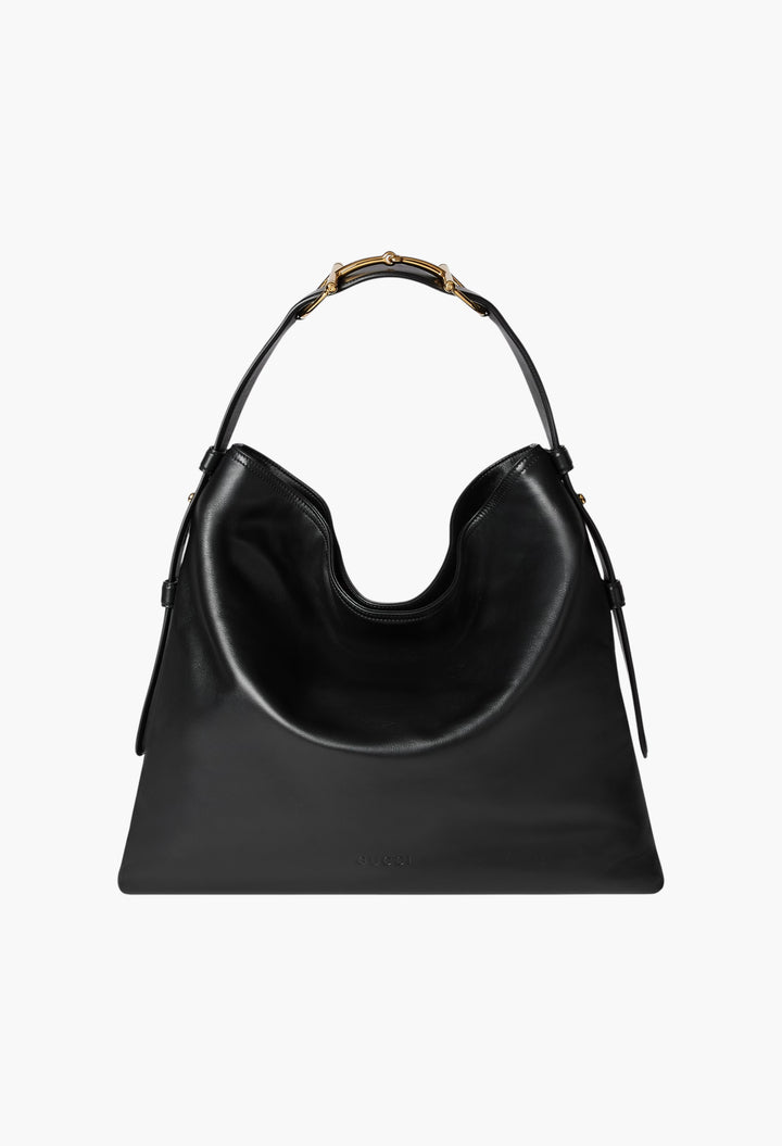 Black Leather - Gucci Beatrix Large Tote Bag - GLAM MODA
