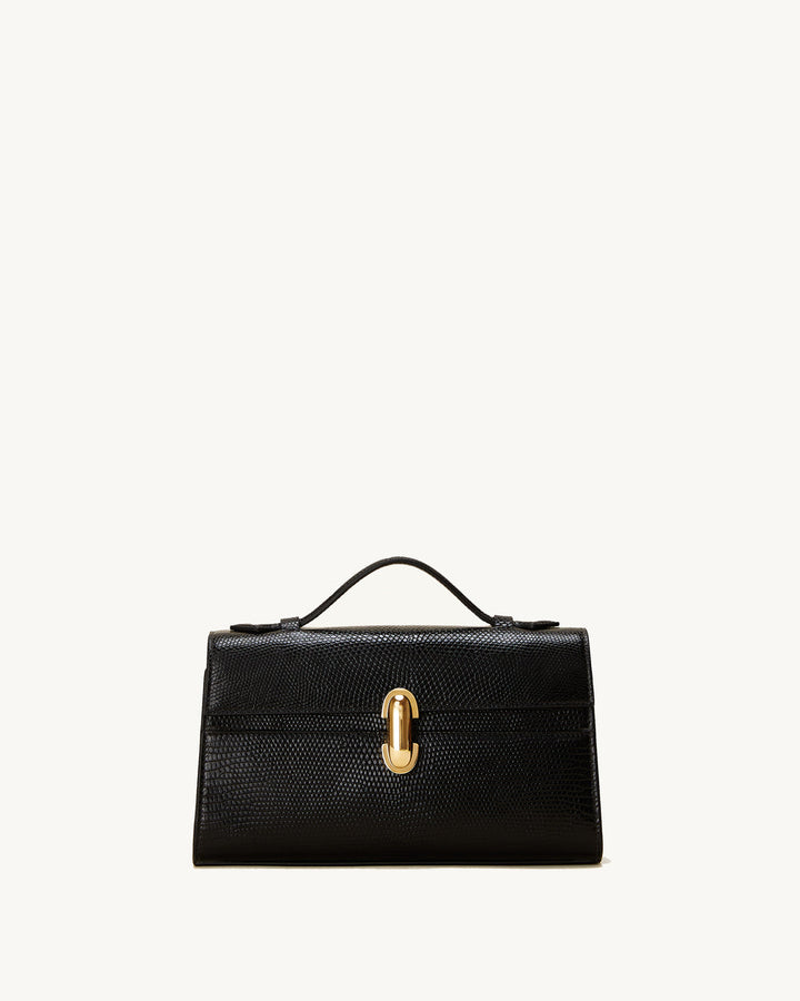 Black Lizard - Symmetry Pochette - GLAM MODA