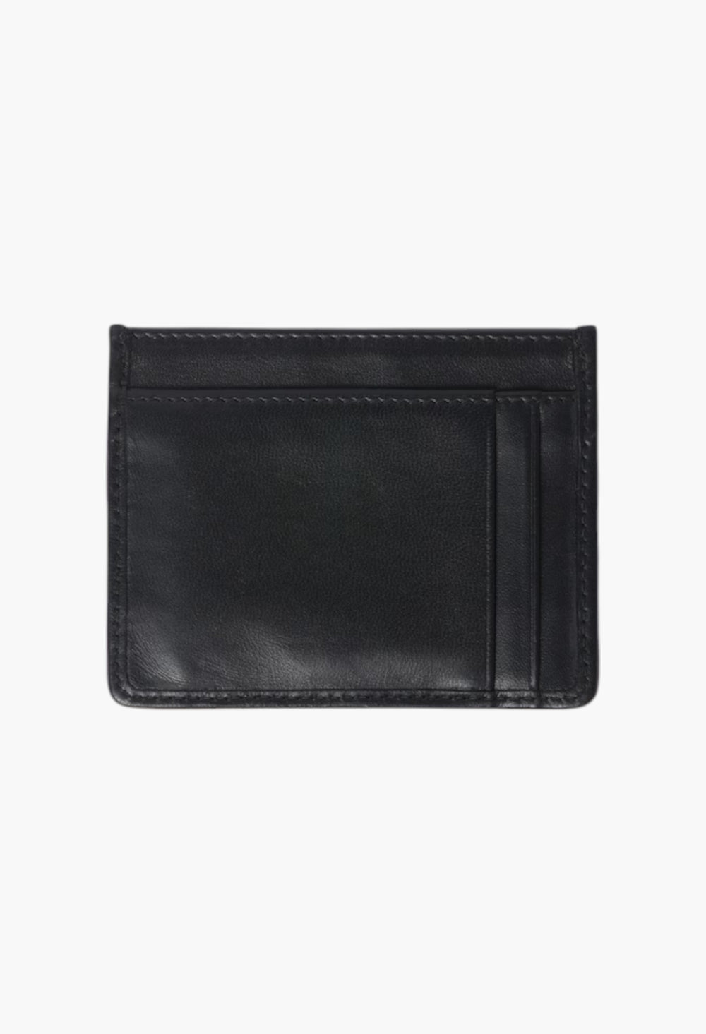 Black - Matelassé Nappa Leather Card Holder - GLAM MODA