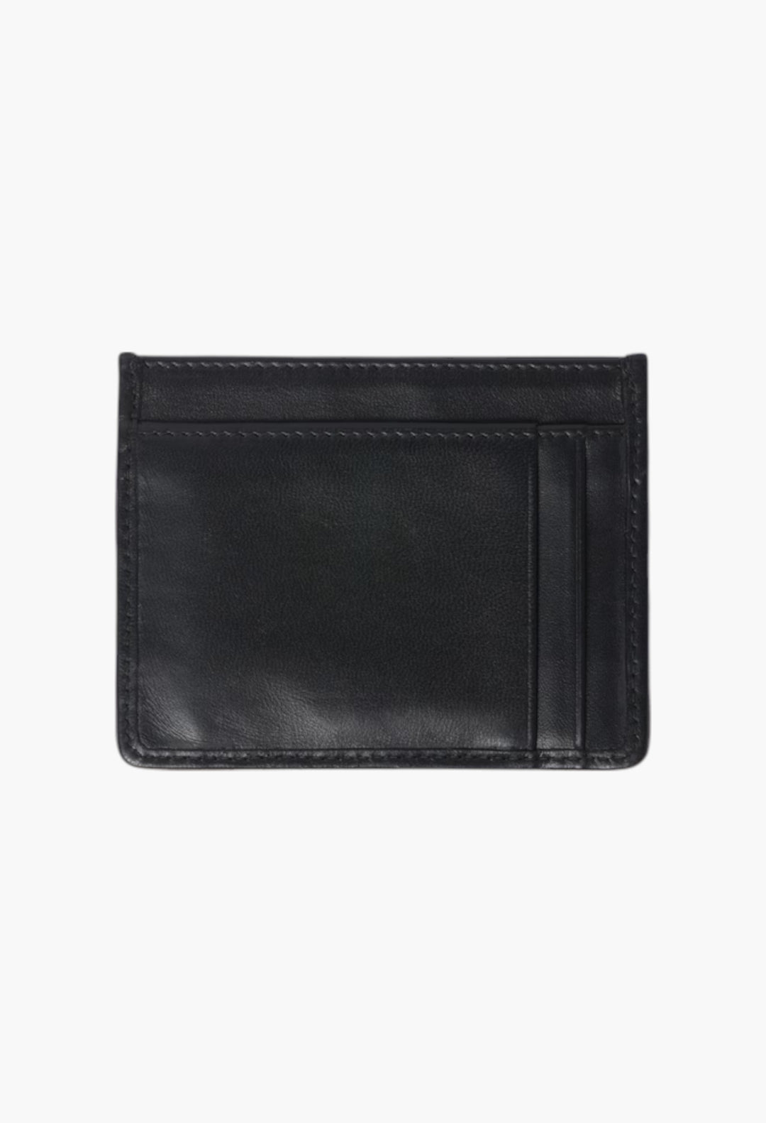 Black - Matelassé Nappa Leather Card Holder - GLAM MODA
