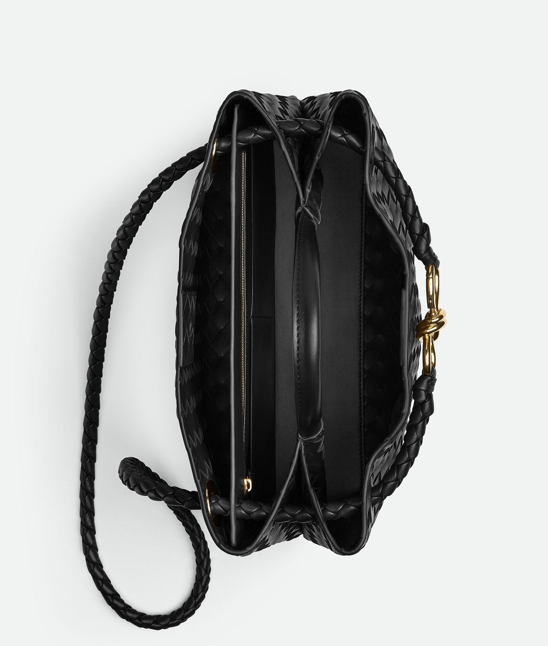 Black  - Medium Andiamo - Gold finish - GLAM MODA