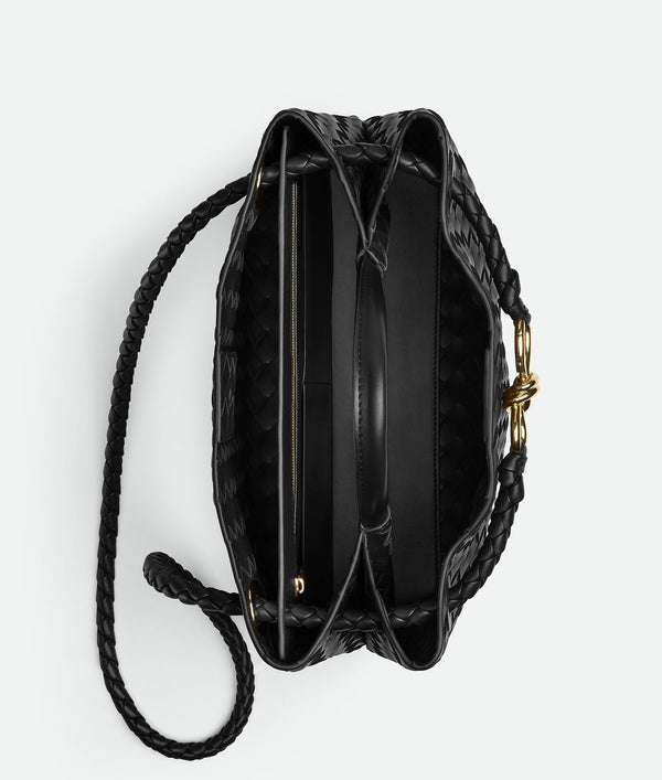 Black  - Medium Andiamo - Gold finish