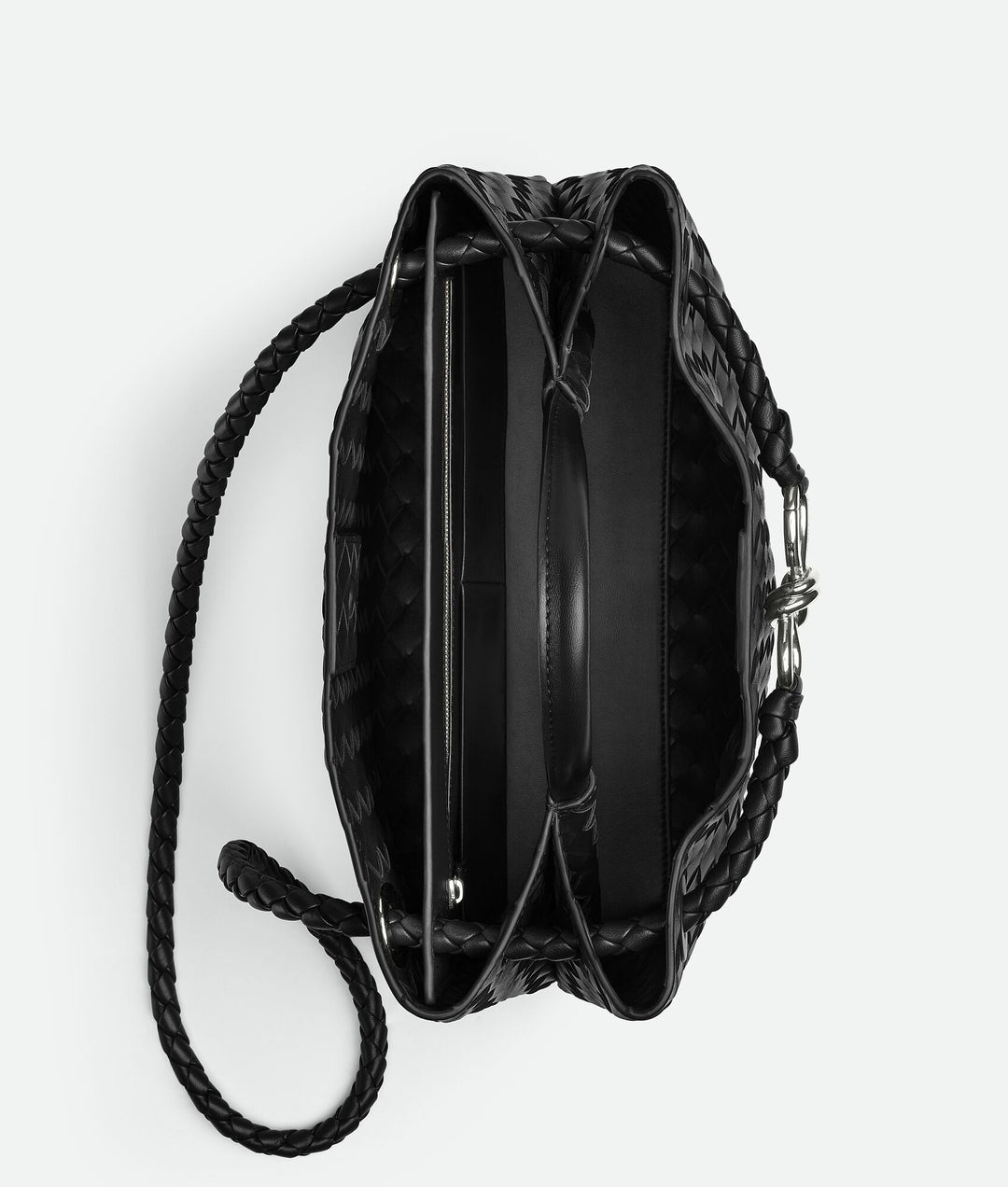 Black  - Medium Andiamo - Silver finish - GLAM MODA