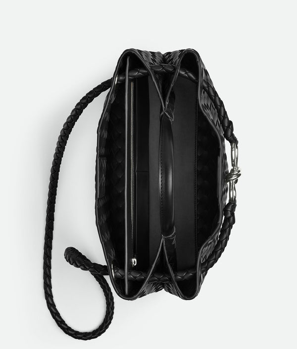 Black  - Medium Andiamo - Silver finish