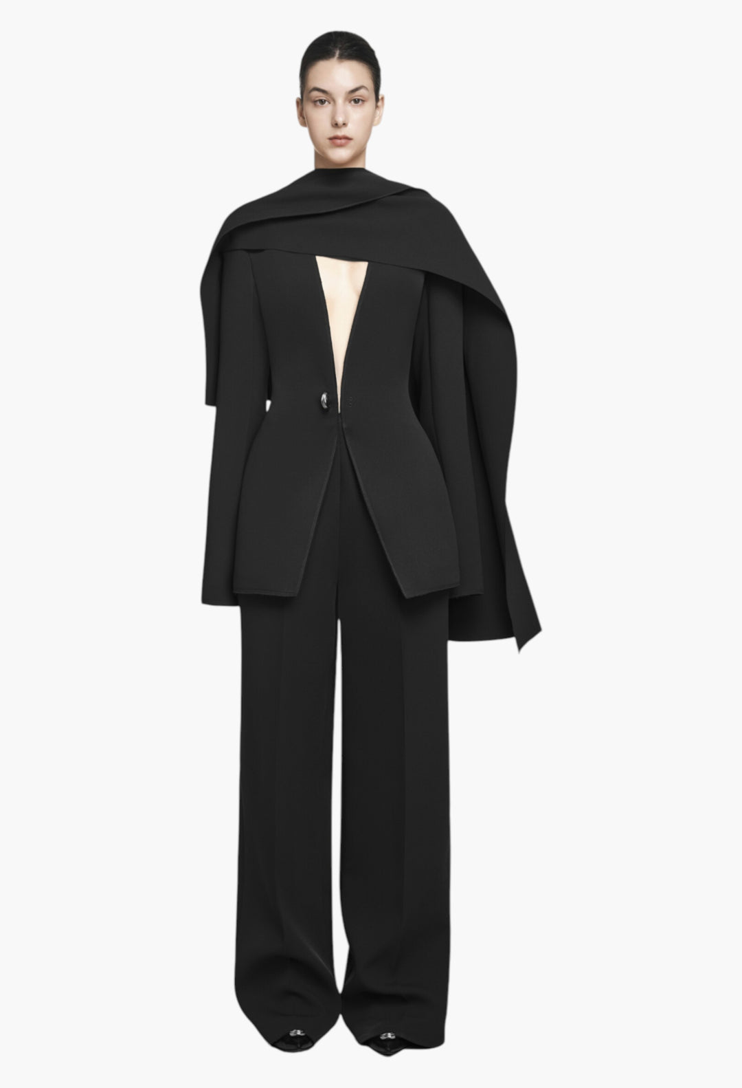 Black - Mika Blazer - GLAM MODA