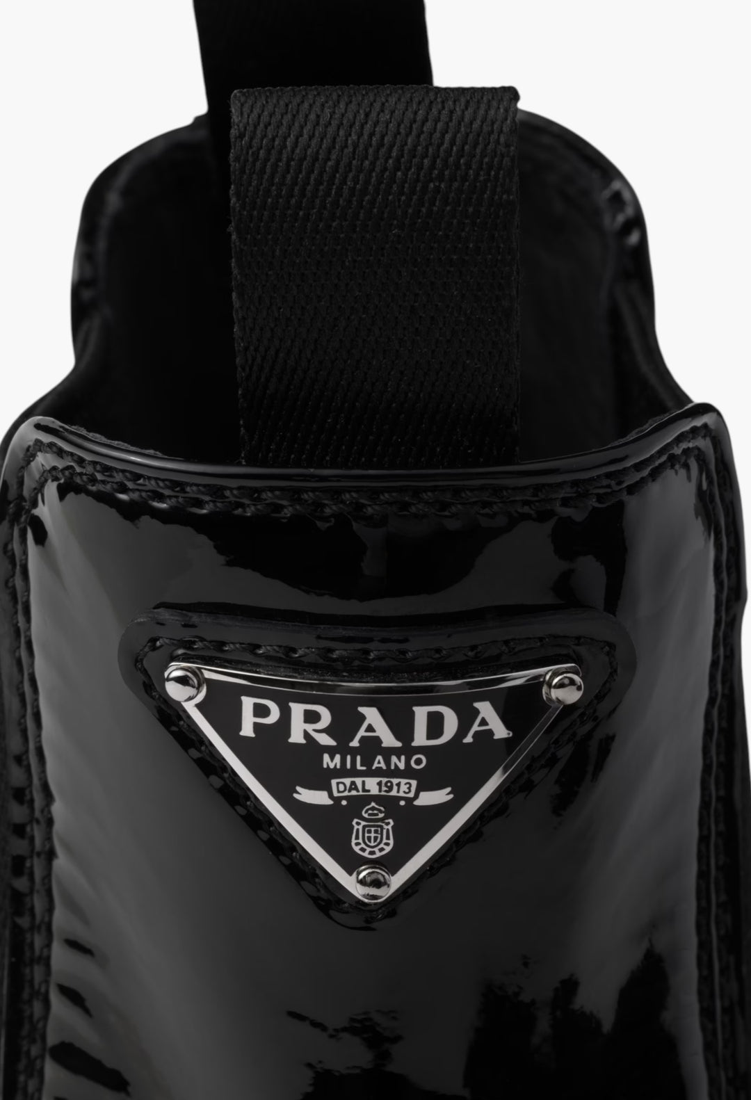 Black - Monolith Patent Leather Booties - GLAM MODA