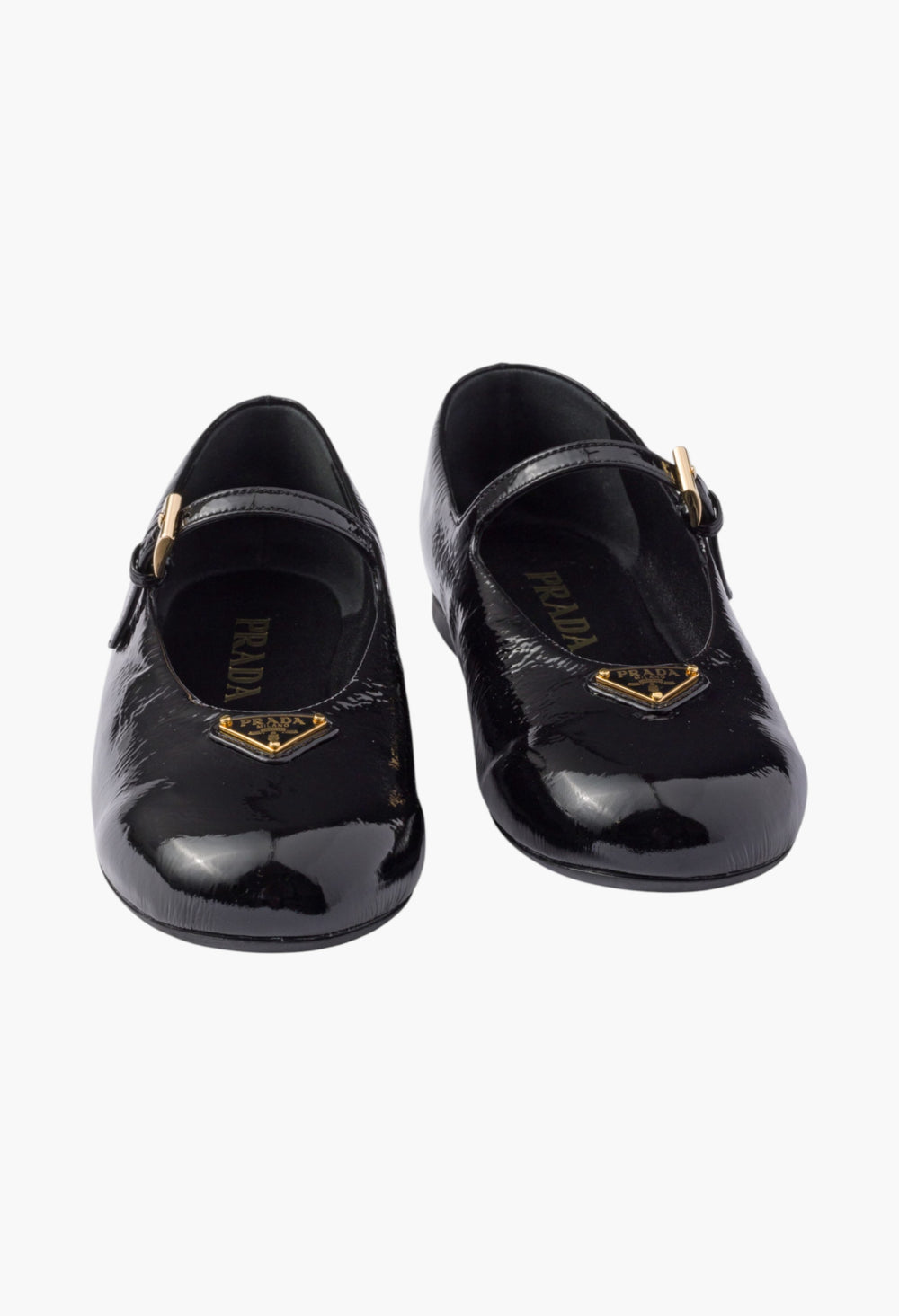 Black - Naplak Patent Leather Ballerinas - GLAM MODA