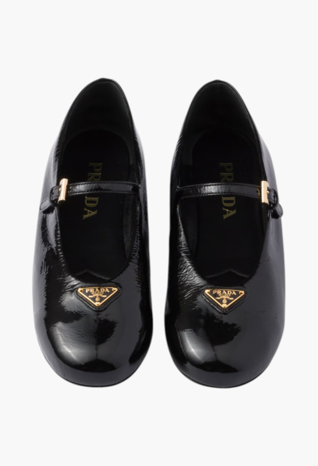 Black - Naplak Patent Leather Ballerinas - GLAM MODA