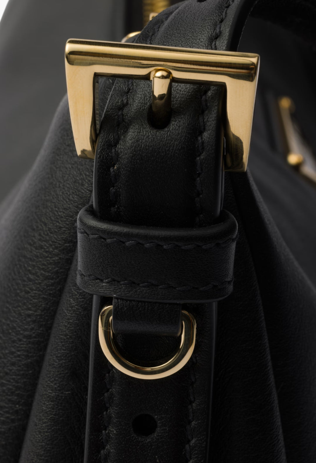 Black - Prada Aimée Leather Shoulder Bag - GLAM MODA