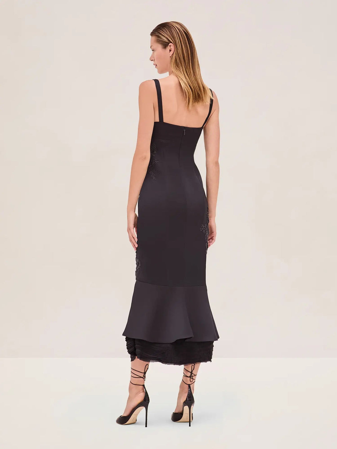 Black - Raquel Dress - GLAM MODA