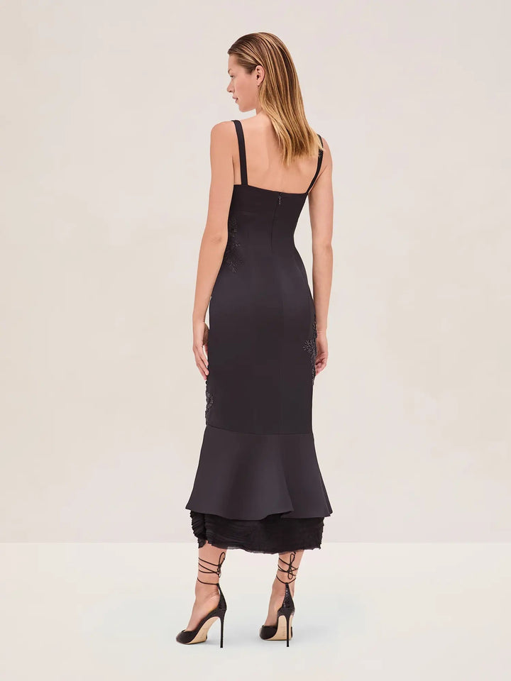 Black - Raquel Dress - GLAM MODA