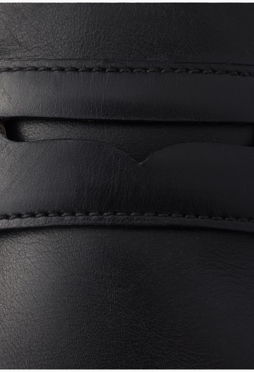 Black - Shuffle Antiqued Leather Loafers - GLAM MODA