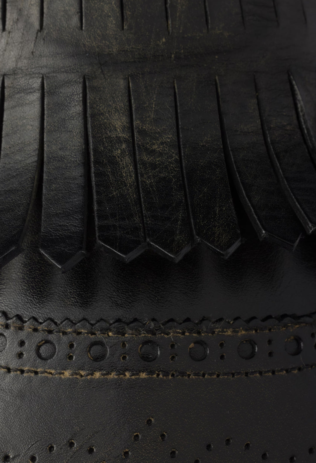 Black - Shuffle Fringed Leather Mules - GLAM MODA