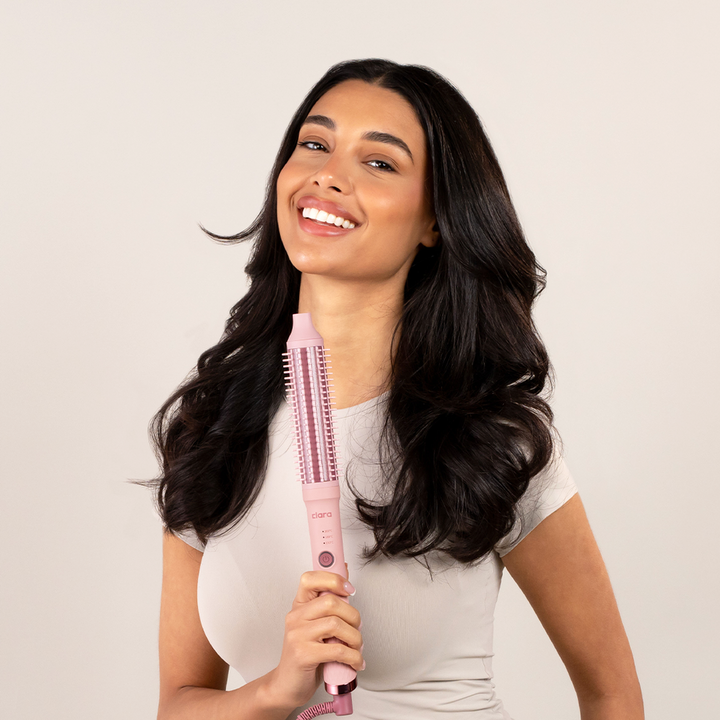 Black - Slim thermal brush - GLAM MODA