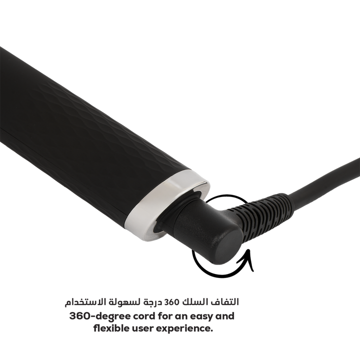 Black - Slim thermal brush - GLAM MODA