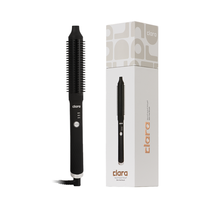 Black - Slim thermal brush - GLAM MODA