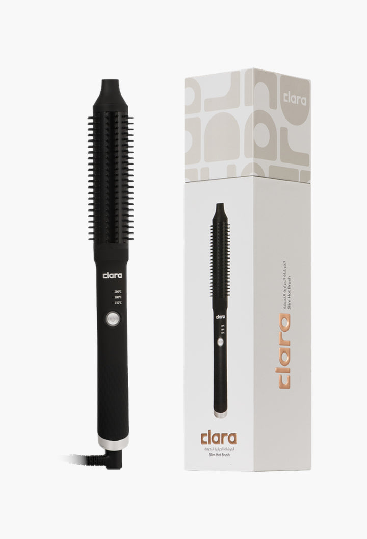 Black - Slim thermal brush - GLAM MODA