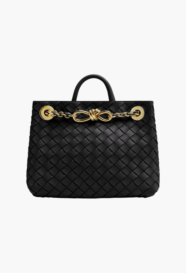 Black - Small Andiamo With Chain